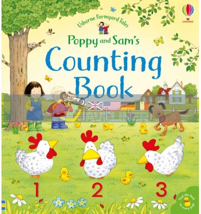 Usborne Farmyard Tales: Poppy and Sam's Counting Book Sam Taplin Usborne 9781474974929
