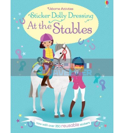 Sticker Dolly Dressing: At the Stables Jessica Secheret Usborne 9781409595274