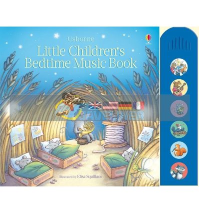 Little Children's Bedtime Music Book Elisa Squillace Usborne 9781409563457