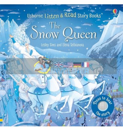 Listen and Read Story Books: The Snow Queen Elena Selivanova Usborne 9781474969604