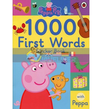 Peppa Pig: 1000 First Words Sticker Book Ladybird 9780241294642