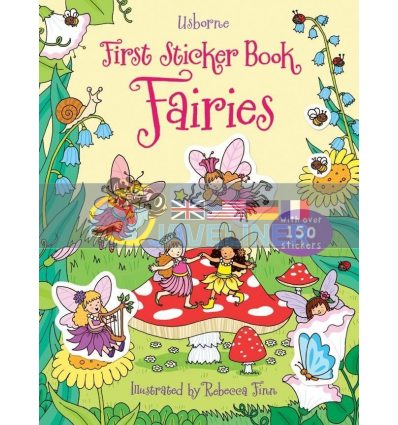 First Sticker Book: Fairies Jessica Greenwell Usborne 9781409534891