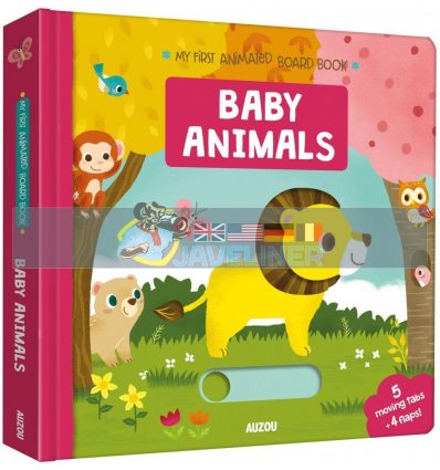 My First Animated Board Book: Baby Animals Yu-Hsuan Yuang Auzou 9782733859797