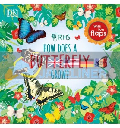 RHS How Does a Butterfly Grow? Dorling Kindersley 9780241355466