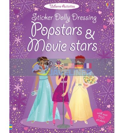 Sticker Dolly Dressing: Popstars and Movie Stars Fiona Watt Usborne 9781409524052