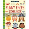 Funny Faces Sticker Book Carly Davies Usborne 9781474947664