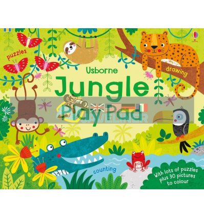 Jungle Play Pad Christine Sheldon Usborne 9781474952095