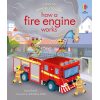 Peep Inside How a Fire Engine Works Caroline Attia Usborne 9781474968836