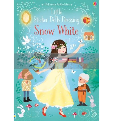Little Sticker Dolly Dressing: Snow White Antonia Miller Usborne 9781474962285