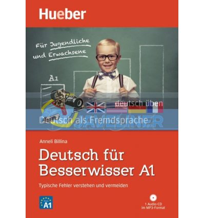 Deutsch fUr Besserwisser A1 mit Audio-CD Hueber 9783190074990