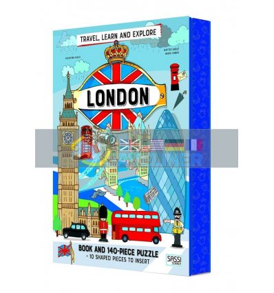 Travel, Learn and Explore: London Book and Puzzle Matteo Gaule Sassi 9788868602703