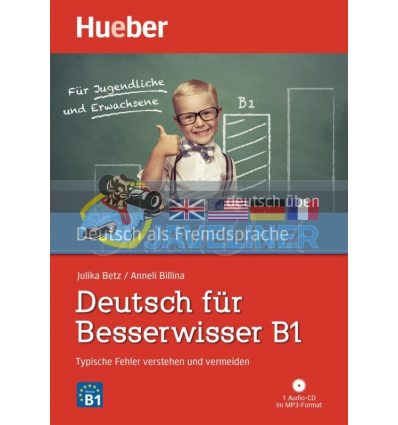Deutsch fUr Besserwisser B1 mit Audio-CD Hueber 9783190274994