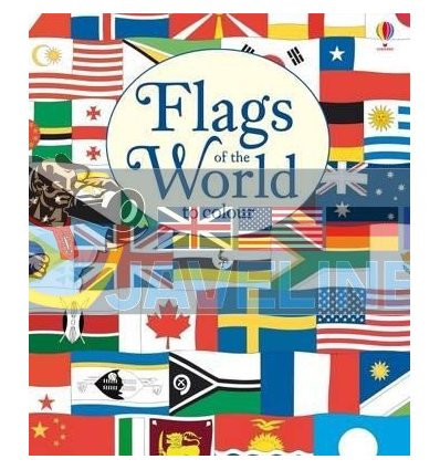 Flags of the World to Colour Ian McNee Usborne 9781474922609