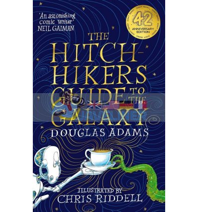 The Hitchhiker's Guide to the Galaxy (42 Anniversary Edition) (Illustrated by Chris Riddell) Chris Riddell 9781529046137