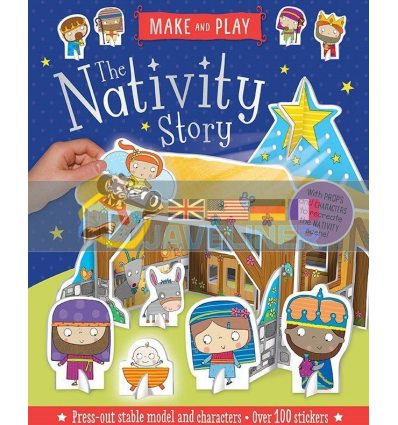 Make and Play: The Nativity Story Lara Ede Make Believe Ideas 9781788433044