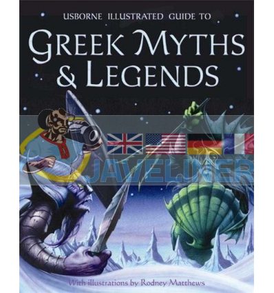 Illustrated Guide to Greek Myths and Legends Anna Claybourne Usborne 9780746087190