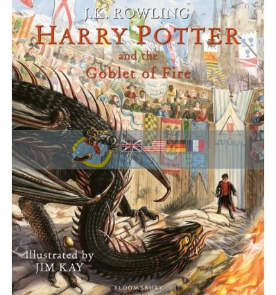 Harry Potter and the Goblet of Fire (Illustrated Edition) Joanne Rowling 9781408845677