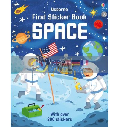 First Sticker Book: Space Alistar Usborne 9781409582526