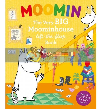 Moomin: The Very BIG Moominhouse Lift-the-Flap Book Tove Jansson Puffin 9780241489604
