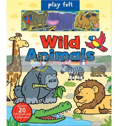 Play Felt: Wild Animals Barry Green Imagine That 9781787004351