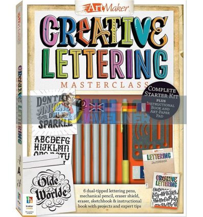 Набор для творчества Art Maker Creative Lettering Masterclass Kit  9781488910074
