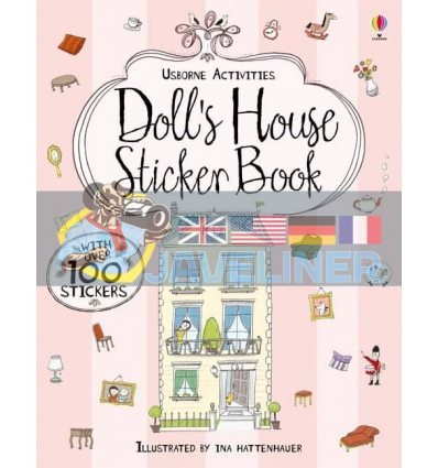 Doll's House Sticker Book Anna Milbourne Usborne 9781409520443