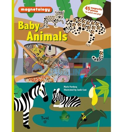 Magnetology: Baby Animals Janik Coat Twirl Books 9791027601936