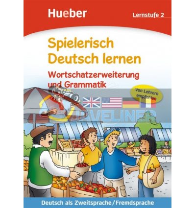 Spielerisch Deutsch lernen Lernstufe 2 Wortschatzerweiterung und Grammatik Hueber 9783190294701