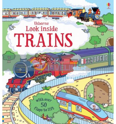 Look inside Trains Alex Frith Usborne 9781409582083