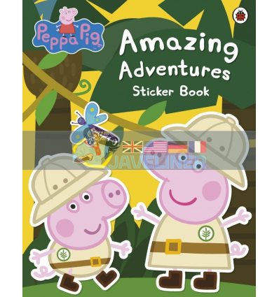 Peppa Pig: Amazing Adventures Sticker Book Ladybird 9781409312130