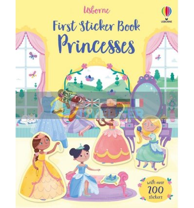 First Sticker Book: Princesses Addy Rivera Sonda Usborne 9781474986618