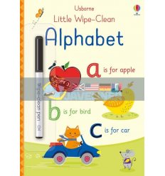 Little Wipe-Clean Alphabet Felicity Brooks Usborne 9781474951005