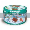 Animals on Ice Book and Giant Puzzle Ester Tome Sassi 9788830301542