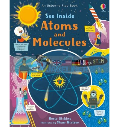 See Inside Atoms and Molecules Rosie Dickins Usborne 9781474943642