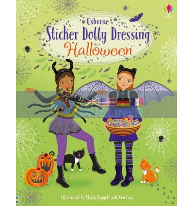 Sticker Dolly Dressing: Halloween Non Figg Usborne 9781474986922