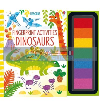 Fingerprint Activities: Dinosaurs Candice Whatmore Usborne 9781474967921