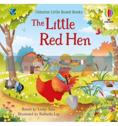 The Little Red Hen Lesley Sims Usborne 9781474989466