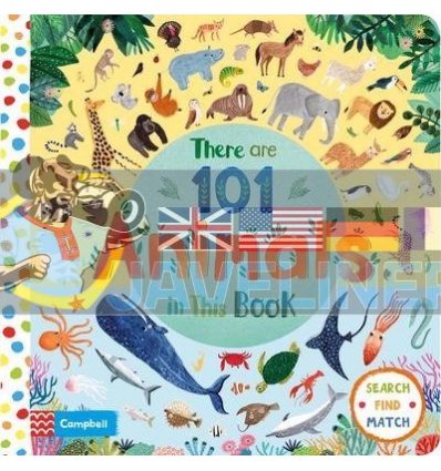 There Are 101 Animals in This Book Rebecca Jones Campbell Books 9781529002195