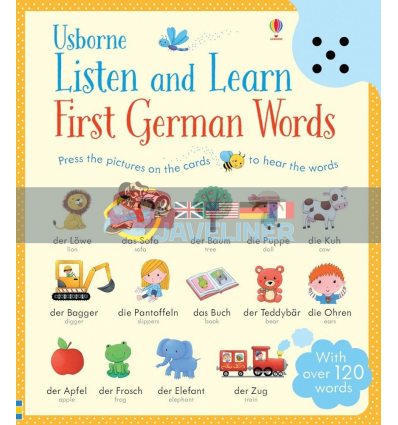 Listen and Learn First German Words Mairi Mackinnon Usborne 9781409597728