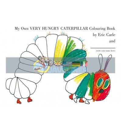 My Own Very Hungry Caterpillar Colouring Book Eric Carle Puffin 9780141500683
