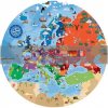 Travel, Learn and Explore: Europe Book and Puzzle Alberto Borgo Sassi 9788868609740