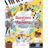 Lift-the-Flap Questions and Answers about Music Elisa Paganelli Usborne 9781474959964