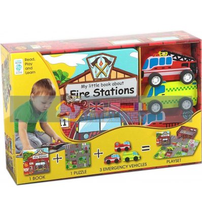 My Little Village: Fire Station Globe Publishing 9788778845801