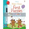 Wipe-Clean First Puzzles Jessica Greenwell Usborne 9781409563273