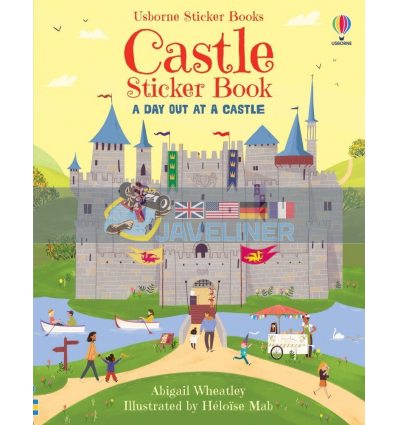Castle Sticker Book Abigail Wheatley Usborne 9781474989039
