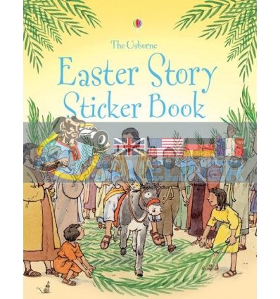 Easter Story Sticker Book Heather Amery Usborne 9780746088753