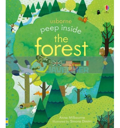 Peep inside the Forest Anna Milbourne Usborne 9781474950817