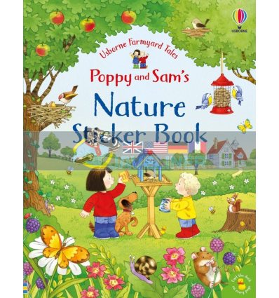 Usborne Farmyard Tales: Poppy and Sam's Nature Sticker Book Kate Nolan Usborne 9781474990066