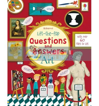 Lift-the-Flap Questions and Answers about Art Katie Daynes Usborne 9781474940115