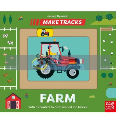 Make Tracks: Farm Johnny Dyrander Nosy Crow 9781788009676